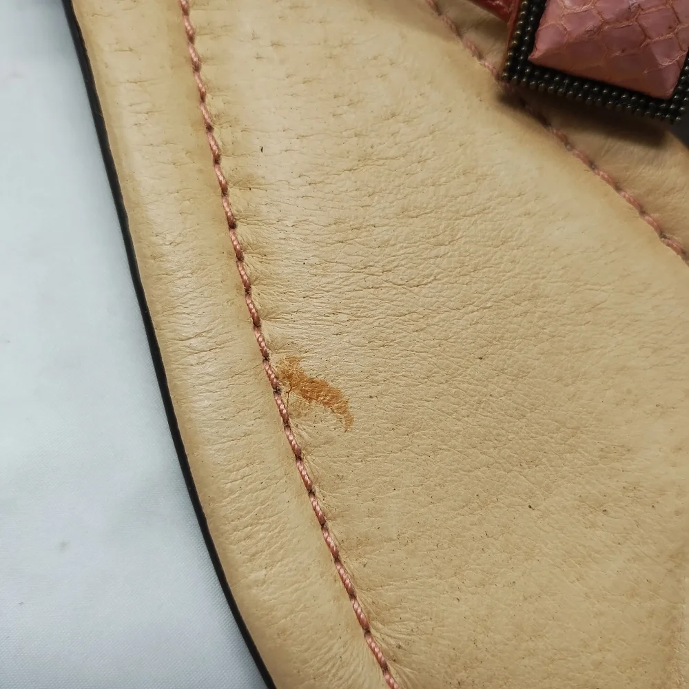 Women's Frye Dani Jeweled T strap Sandals Size 8M - Picture 9 of 10